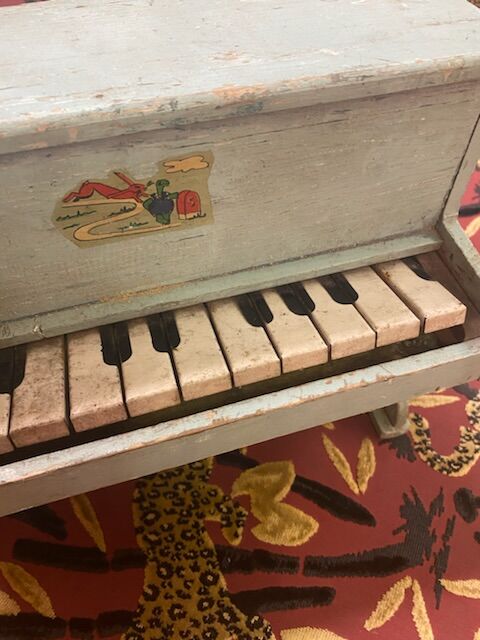 Antique toy piano