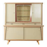 1950s kitchen cabinet, two-piece, Vintage