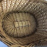 Panier osier tressé
