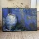 Saunière Audouze XL blue jar painting