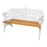 Banc de jardin Coalbrookdale de style victorien, Royaume-Uni, années 1950