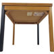Dining Table and 4 chairs, 1970s, Set of 5