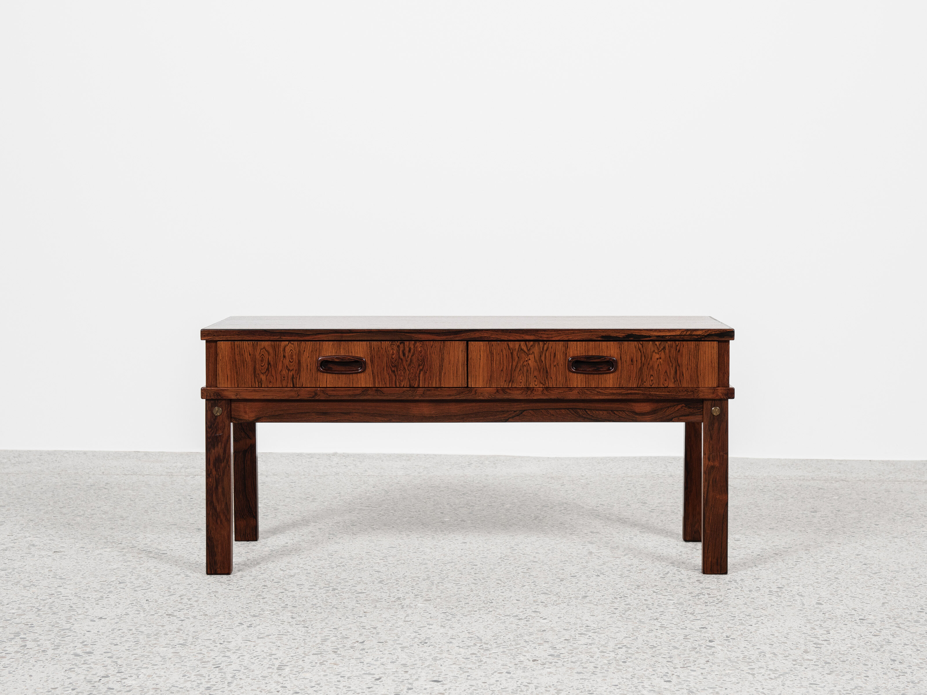 Midcentury Danish chest of 2 drawers in rosewood 1960s