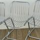 Chaises métal chromée Rinaldi
