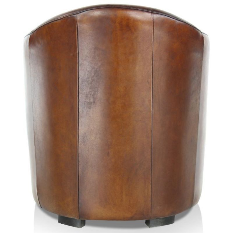 Armchair Club leather Havana Vintage Smoking room