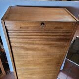 Old oak curtain binder