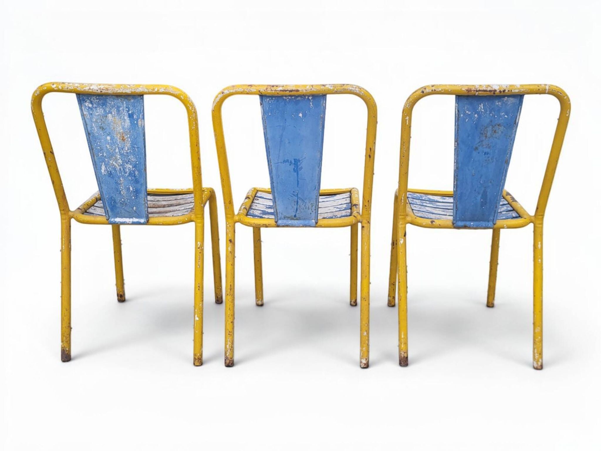 Chaises Tolix Xavier Pauchard T4 - 1950s (*3)