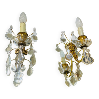 Bronze appliques + pendants from the 19th century marked FRANCE LH