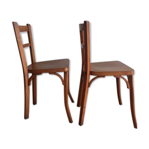 Paire de chaises bistrot