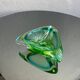 Acid Green Murano Glass Bowl, Mid-Century Modern, Italy, 1960s Decor