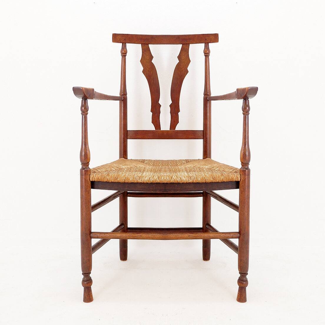 Early 20th Century French Country-Style Armchair