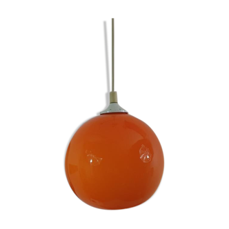 Vintage Pendant Lamp Orange - Vintage Orange Chandelier