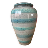 Blue gray vase Aldo Londi for Bitossi