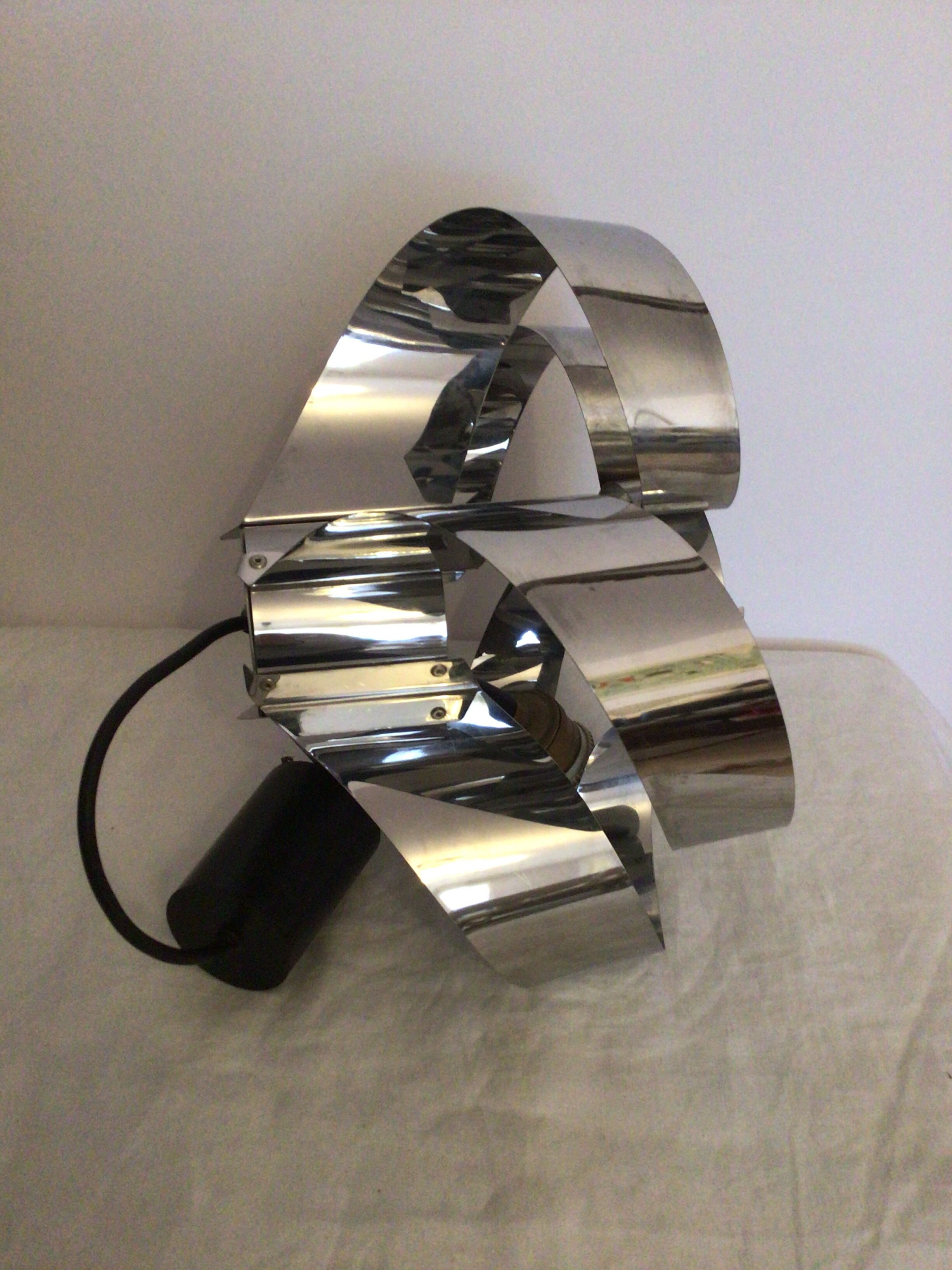 Hanging lamp sheets aluminum metal year 60/70