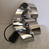 Hanging lamp sheets aluminum metal year 60/70