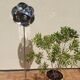 Vintage Sputnik chrome metal lamp 70s