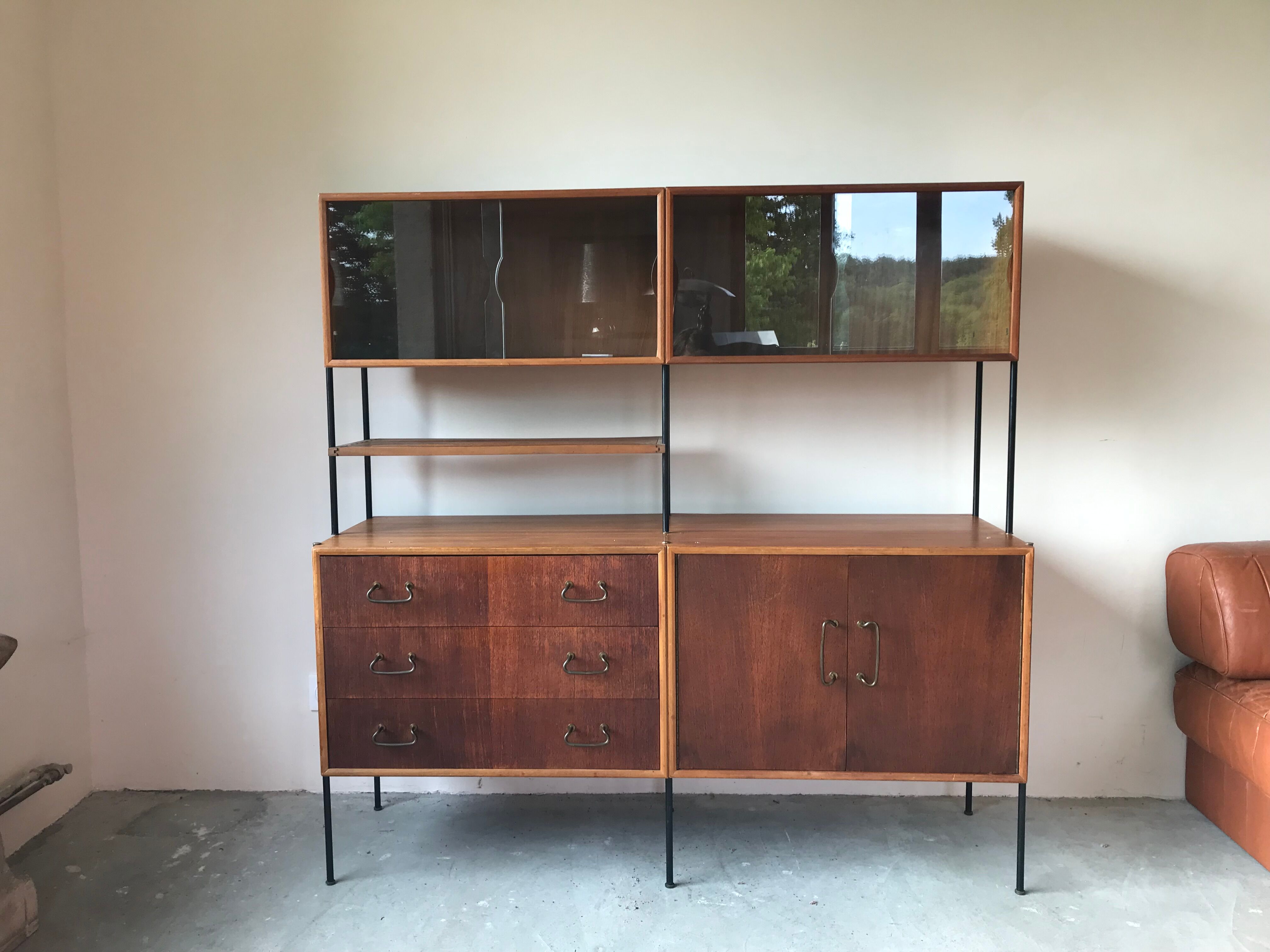 Storage cabinet by Peter Hayward for Vanson, United Kingdom, circa 1950.