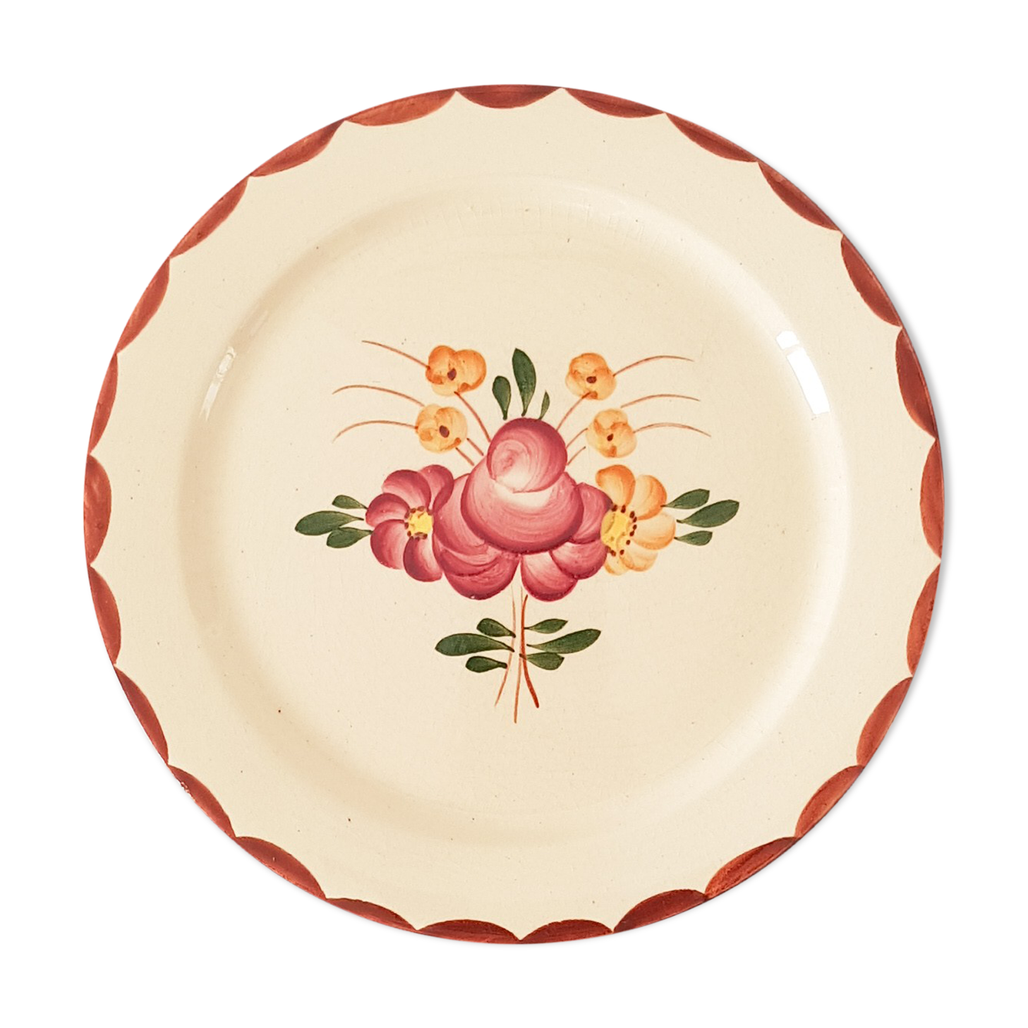 Set of 8 Longchamp dessert plates