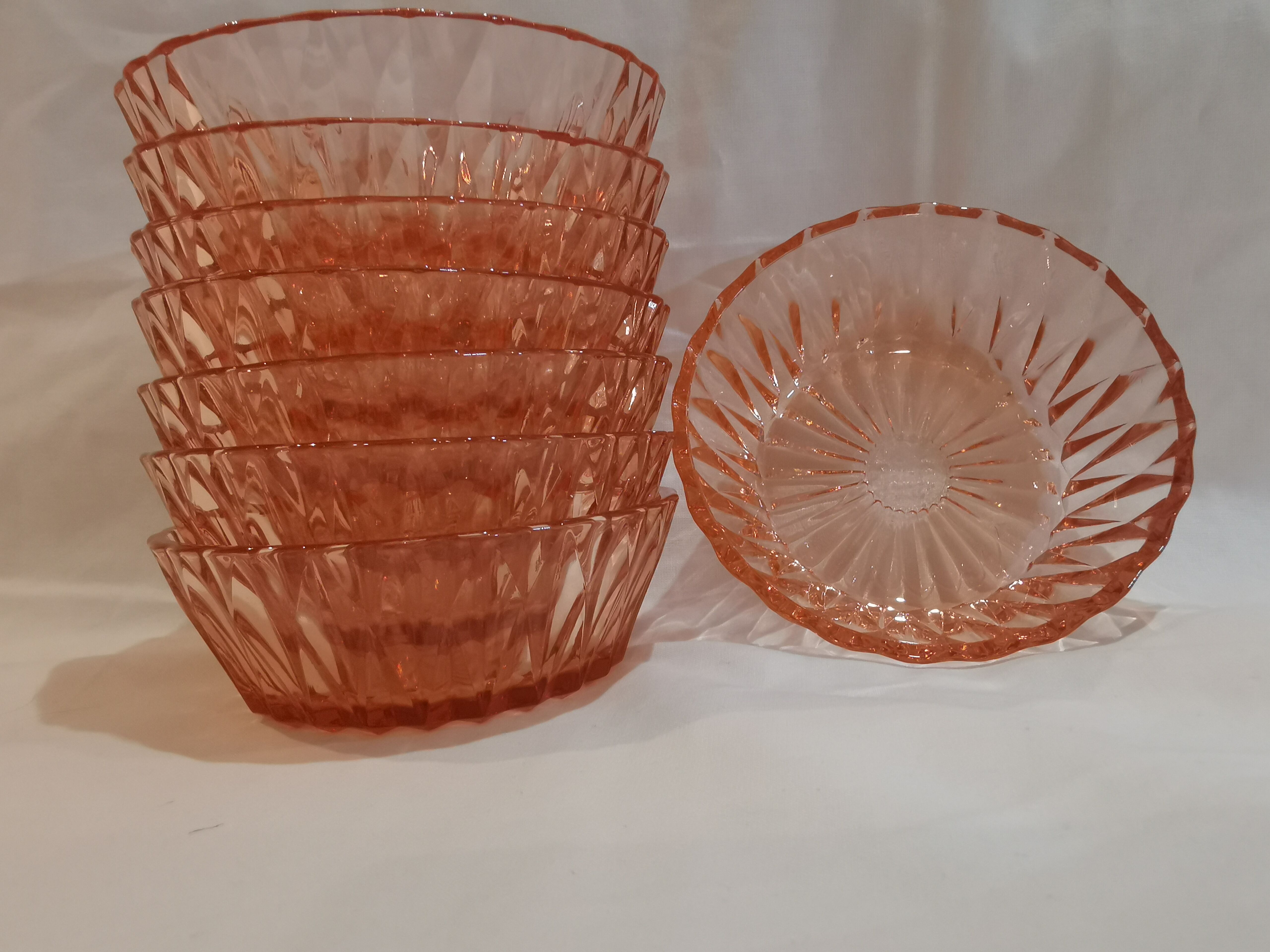 Vintage Arcopal Rosaline Cups
