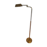 Lampadaire liseuse articulé métal doré