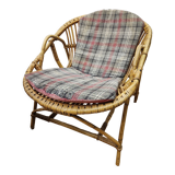 Rattan armchairs