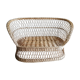 Rattan bench