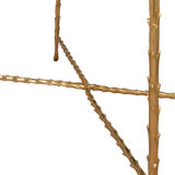 Table en laque et bronze, Maison Baguès, années 1970