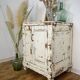 Glacière, buffet parisien vintage patiné