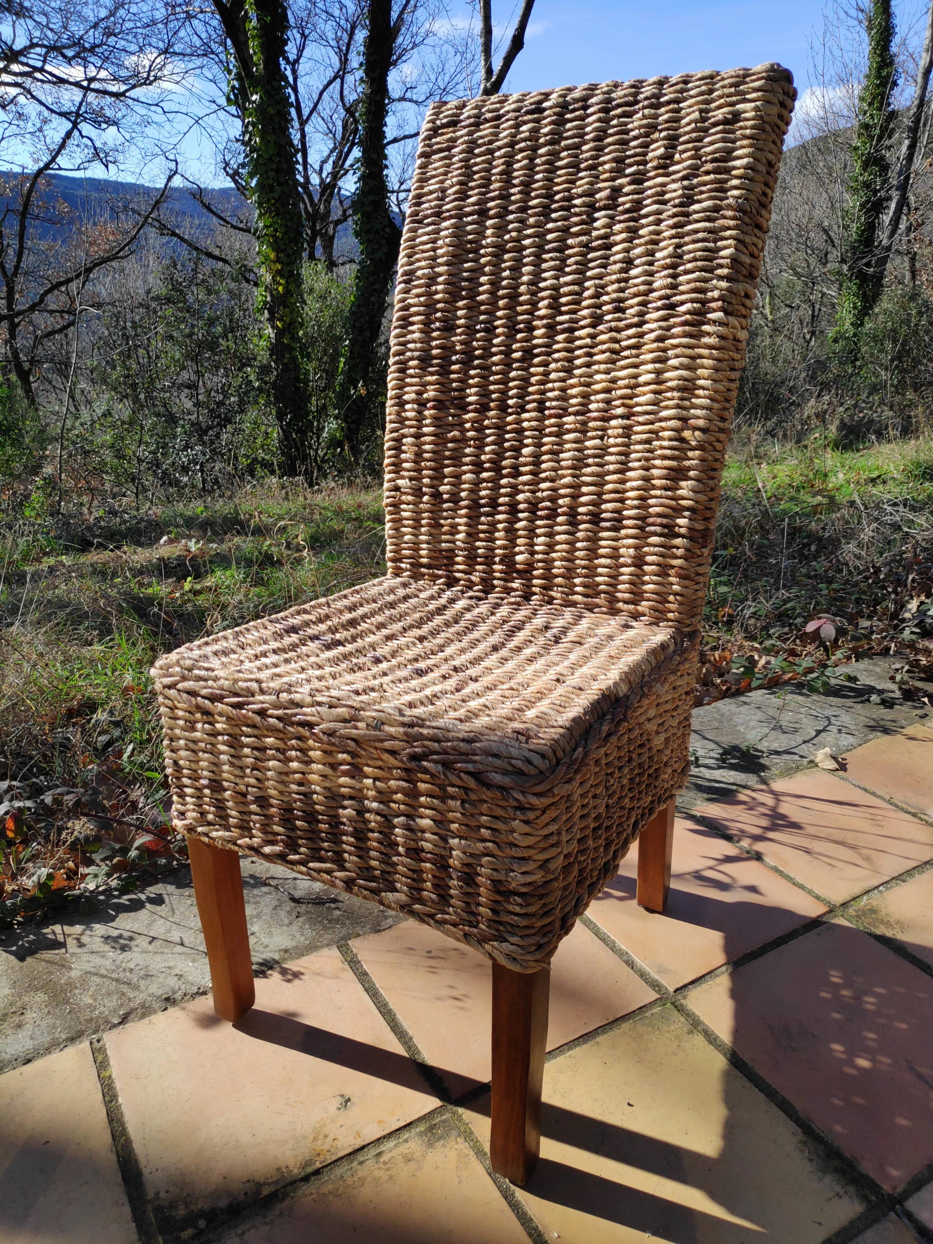 chaise en abaca