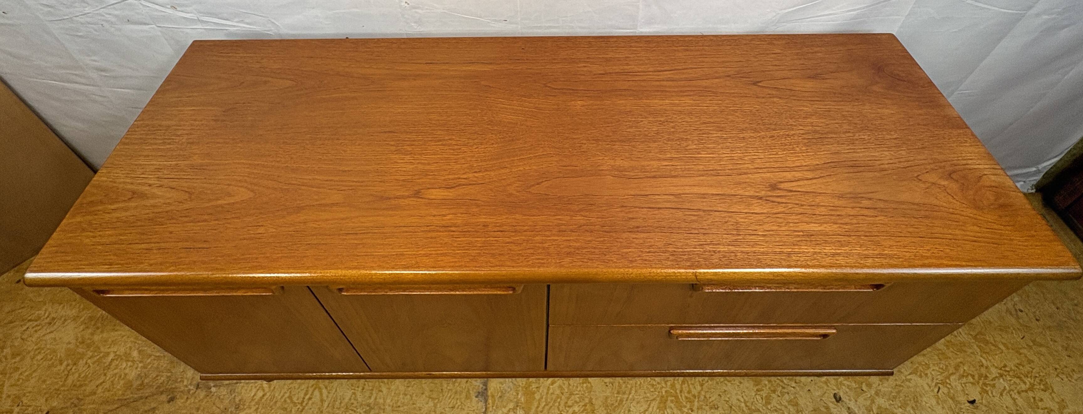 Mid-century retro vintage teak sideboard by Meredew 1960  This elegant teak