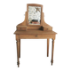 Coiffeuse Vintage en bois, entièrement restaurée