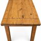 Table de ferme ancienne en chêne massif 120 cm
