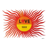 Yves Saint Laurent / 1972 / “Love” poster