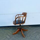 Bureau antieke Eikenhouten