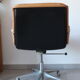 Delta 2000 Wilkhahn armchair in camel leather