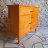 Scandinavian chest of drawers feet compass