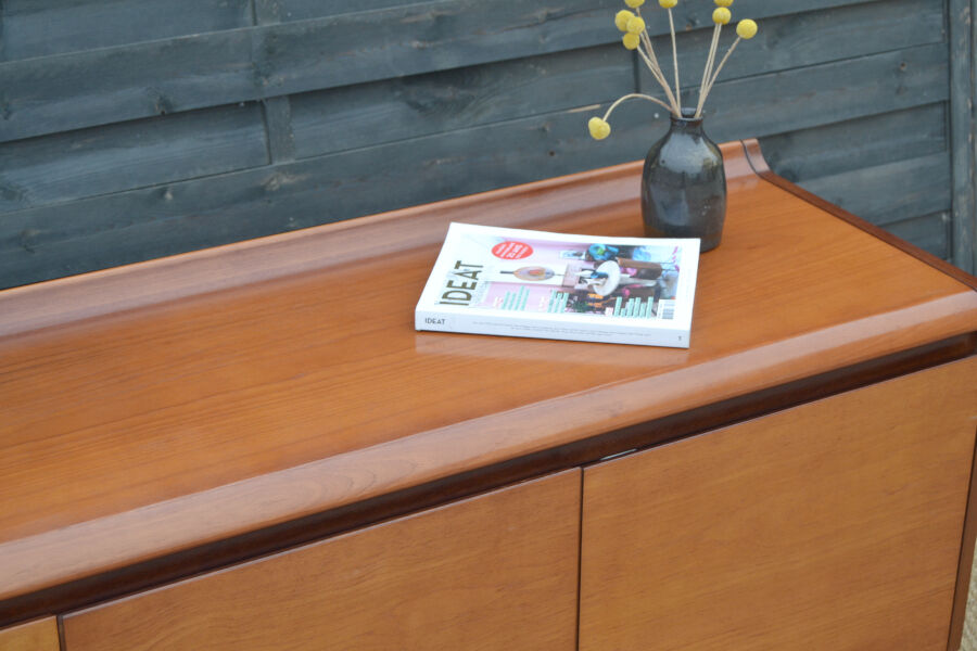 Sideboard by White & Newton curved 208 cm