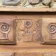 Antique solid wood country sideboard - Louis XV style