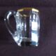 Service to liquor Golden end XIX Baccarat Crystal