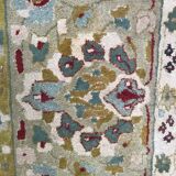 Tapis ancien agra français janus point lys 250x350 cm
