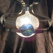 Lustre chrome  italien Space Art 70