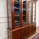 Classic English Bookcase with Glass Doors