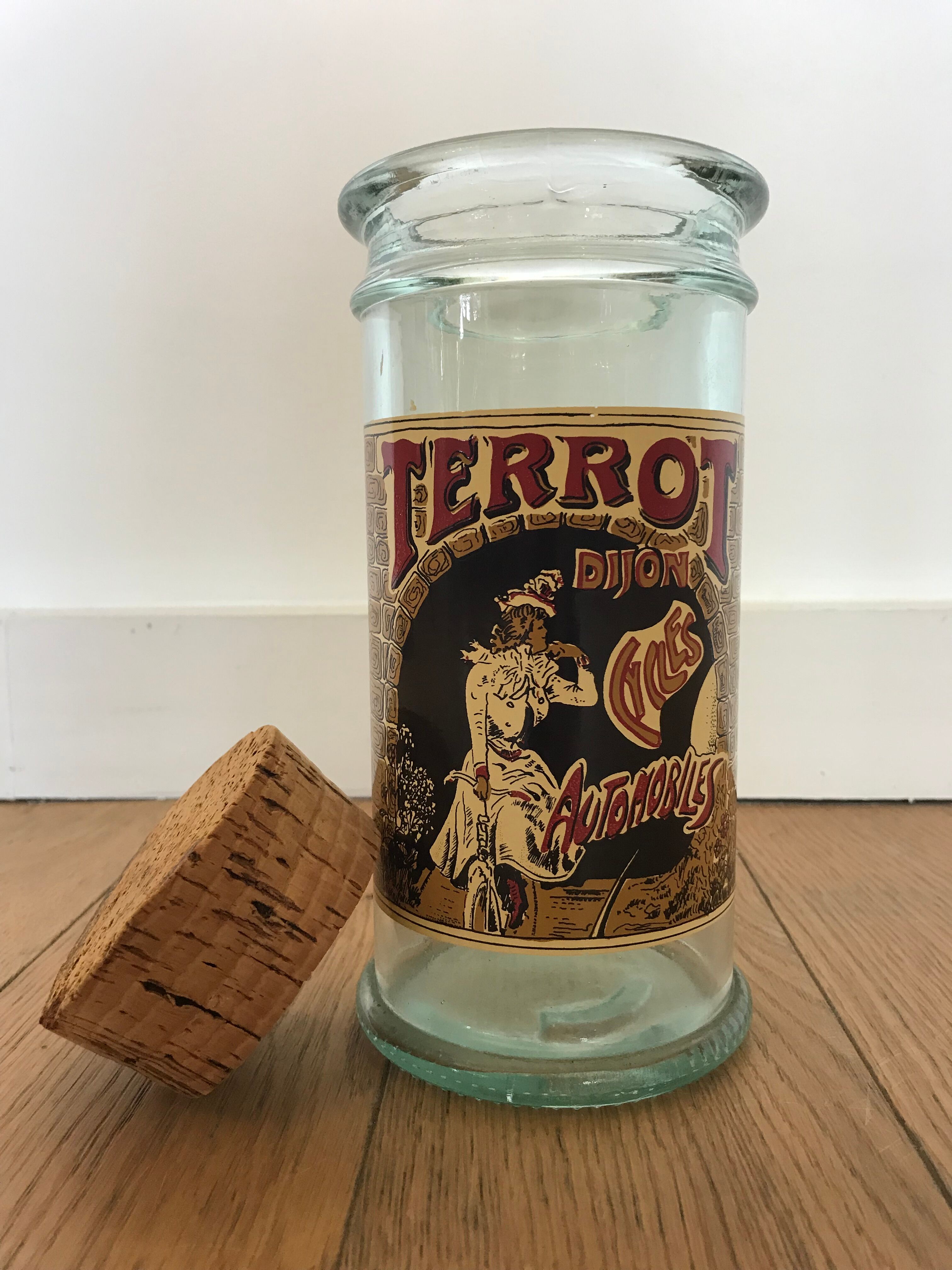 Terrot glass jar