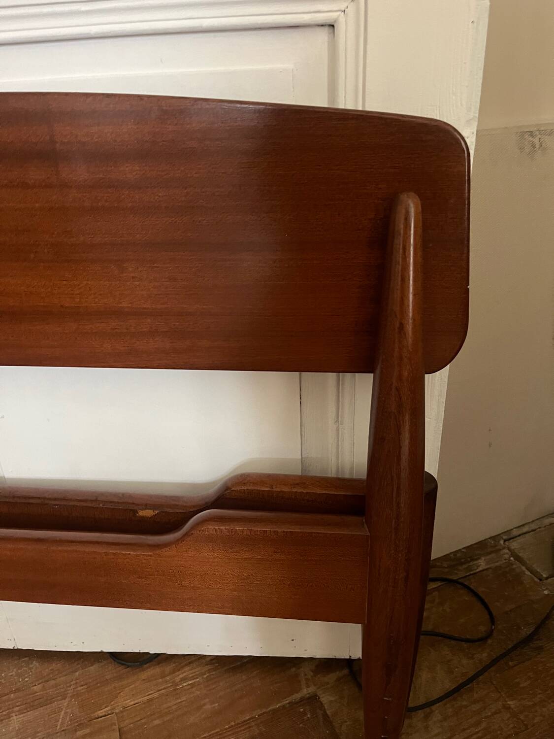 Teak bed by Henri Lancel from the 50s and 60s