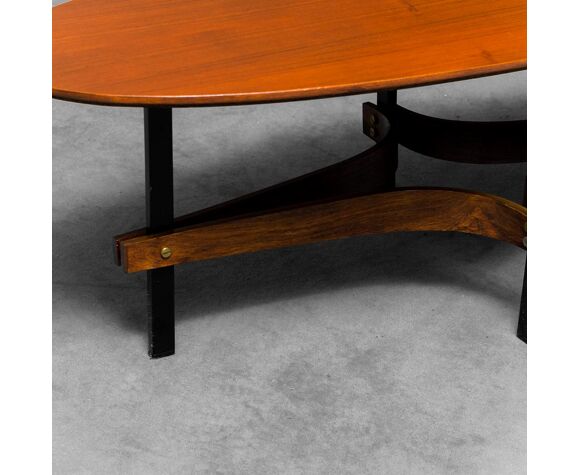Guglielmo ulrich teak coffee table from the 1950