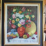 Tableau Bouquet de Fleurs de Segnard