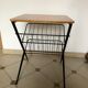 Vintage magazine rack table