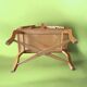 Travailleuse en bois vintage