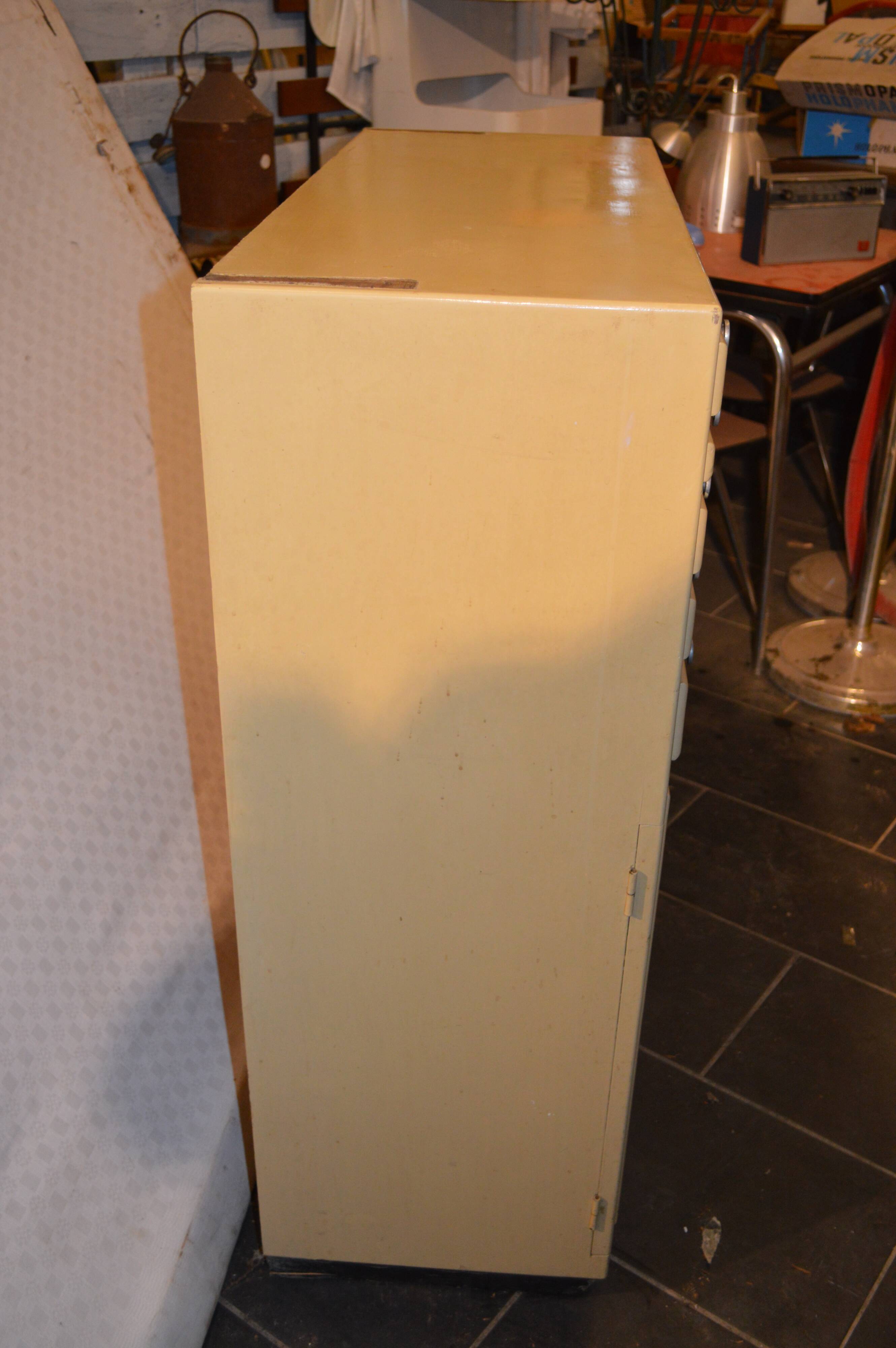 Wooden dentist cabinet