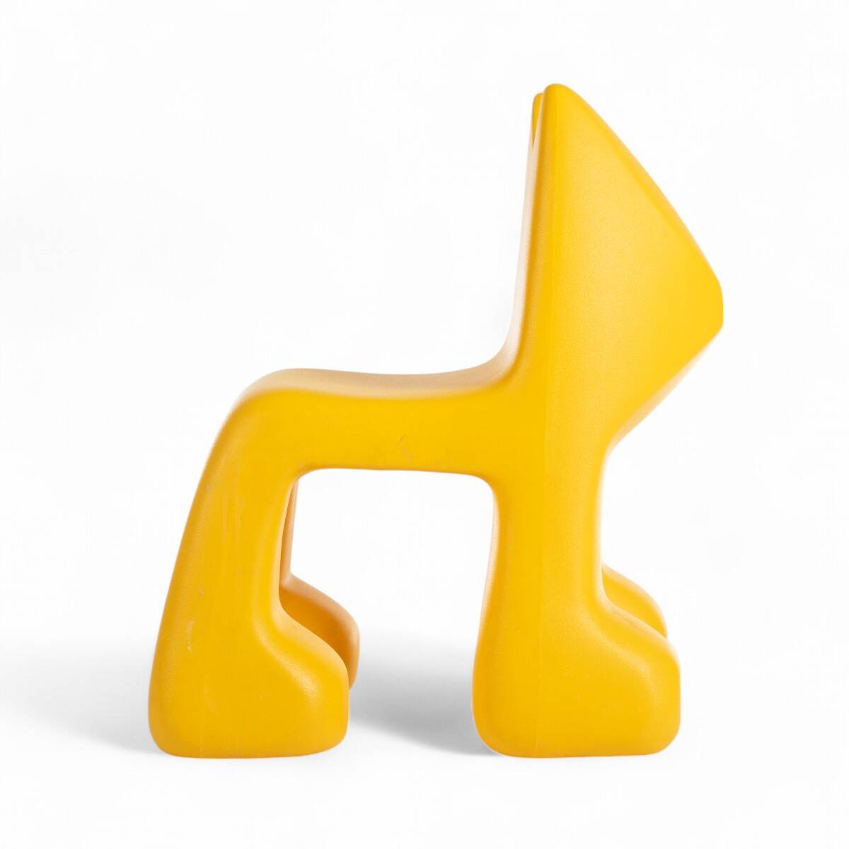 Chaise Julian originale Javier Mariscal « Me Too » de Magis jaune